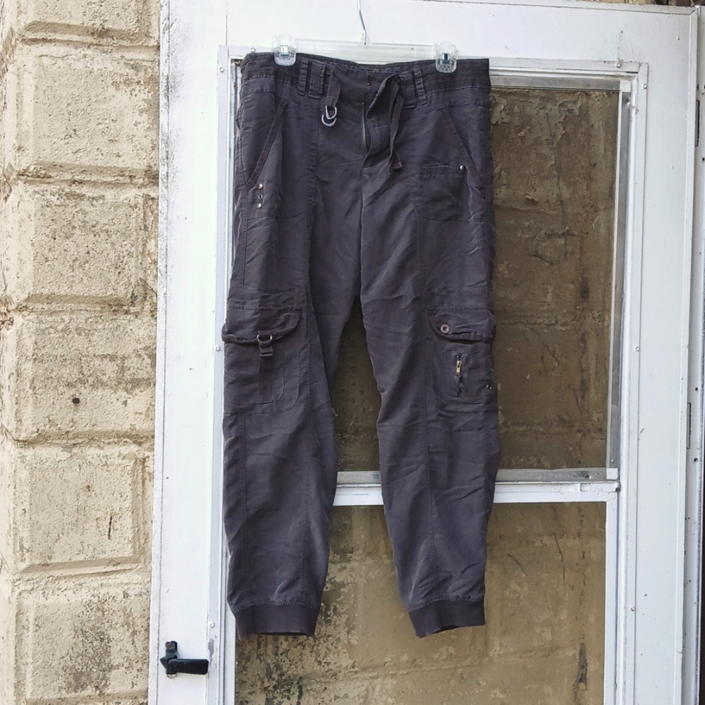 Charcoal Cargo Pants